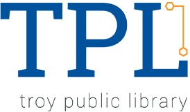 Troy Public Library logo Troy Public Library logo